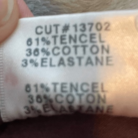 J Brand Anja Skinny Clean Cuff Jeans Botany‎ Maroon Stretch Denim Hi-Rise 29 - Picture 7 of 9